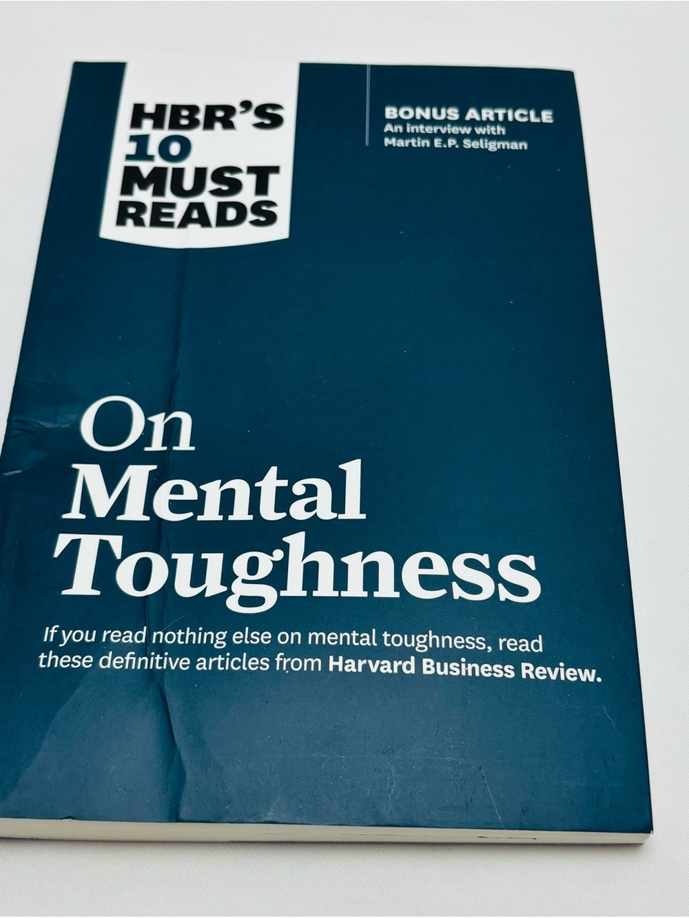 HBR's 10 Must Reads: On Mental Toughness - Navy Cover